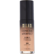 Milani Conceal Plus Perfect 2-in-1 Foundation - 08 Light Tan image