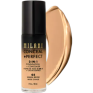 Milani Conceal Plus Perfect 2-in-1 Foundation - 05 Warm Beige image