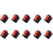 Mini 2 Pin SPST On Off Switch For PCB Project 10Pcs image