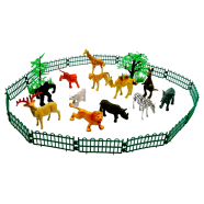 Mini Animal Zoo Animal Play Sets More Than 25 Pcs (gura_zoo_m2) Model-2 (Big size Animal Zoo) - 12 Pcs - 126172748 icon