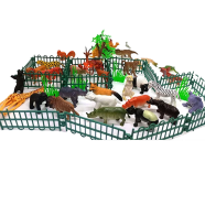 Mini Animal Zoo- Animal Play Sets More Than 25 Pcs (gura_zoo_m1) Model-1 image