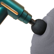 Mini Electric Massage Gun Portable Deep Tissue Massage Gun - Pain Relief USB Rechargeable Body Massager Message Gun. image