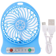 Mini Fan USB Portable Multicolor- 1 Pcs image