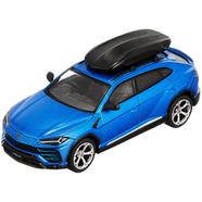 Mini Gt 172 – Lamborghini Urus Blu Eleos w/ Roof Box image