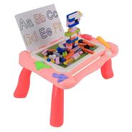 Mini Magnetic Educational Writing Board: Ocean Pink (669-25A) image