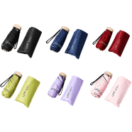 Mini Pocket Umbrella – Super Light 5-Fold Windproof Travel Umbrella image