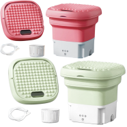 Mini Portable Folding Washing Machine image