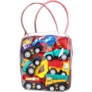 Mini Pullback Car Toy Set for Kids 6Pcs image