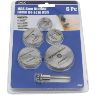 Mini Saw Cutting Disc Set HSS Tools - Precision Cutting For Various Materials - Perfect For DIY Projects And Crafting - Durable And Reliable 6Pcs image