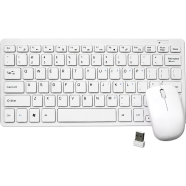 Mini Slim Wireless Keyboard And Mouse Combo - Sleek And Compact Combo Perfect For Laptop Or Desktop Pc Users Seeking Wireless Convenience