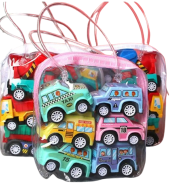 Mini Spring Driven Car Plastic-6 Piece icon