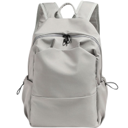 Minimalist Black Backpack for Every Day Hustle - Grey icon
