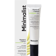 Minimalist Vitamin K plus Retinal 01 Percent Under Eye Cream 14 gm -351574707 image