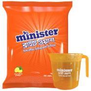 Minister Bright Wash Detergent Powder - 500 Gm (With 1.5L Mug FREE)