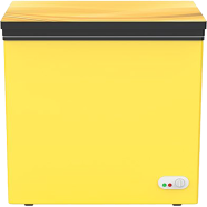 Minister Freezer D-170G Yellow 170 Ltr image