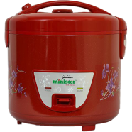 Minister MI-RC-2.8 Rice Cooker - 2.8 Liter - Red