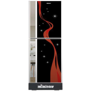Minister M-305 Black Berry Star Match/Full Match 305 Ltr Refrigerator image
