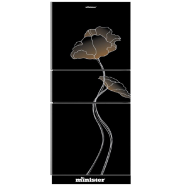 Minister M-330 Black Lotus Black Match 330 Ltr Refrigerator image