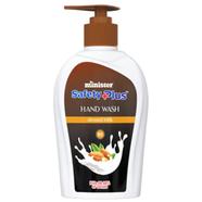 Minister Safety Plus Hand Wash Pump (Almond Milk) - 200 Plus 50 ml