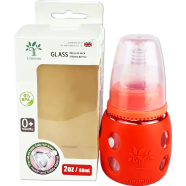 Minitree Baby Glass Feeding Bottle 60ml image