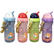 Minitree Baby Mum Pot Water Bottle Training Plastic Cup 6 month Plus 350 ml (Multicolor) image