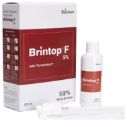 Minox Brintop F 5percent Minoxidil Hair Gain Treatment Serum with Trascutol P - 100ml image