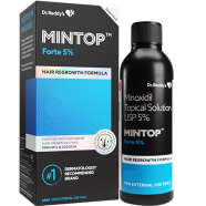 Mintop Forte 5 Percent Hair Restore Formula With Minoxidil Reduces Hairfall 60ml Indian image