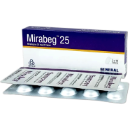 Mirabeg ER 25 mg Tablet 10's Strip image