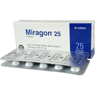 Miragon 25 mg Tablet 10's Strip image