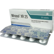 Mirasol XR 25 mg Tablet 10's Strip image