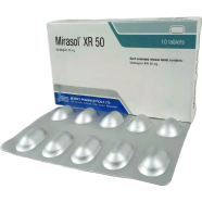Mirasol XR 50 mg Tablet 10's strip image
