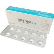 Mirogab 2.5 mg 10's Strip Tablet image