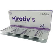 Mirotiv 5 mg Tablet 10's Strip image