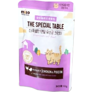 Miso Cat Pouch Food - Chicken and Pigeon 62g | Cat wet Food icon