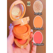 Miss Lara 3 In 1 Blush And Highlighter Palette 02 image