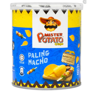 Mister Potato Crisps Barbecue 45gm Can image