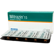 Mitrazin 15 mg Tablet 10's Strip image