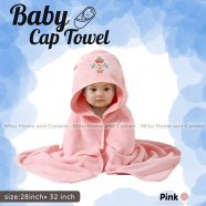 Mitu Home And Curtain Baby Cap Towel Cotton Hooded Premium Towel 28 X 32 Inch image