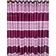 Mitu Home and Curtain 4 Kuchi Indian Synthetic Window Protector Porda (45×80 Inch) - R2 icon