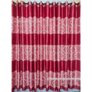 Mitu Home and Curtain 4 Kuchi Indian Synthetic Window Protector Porda (45×80 Inch) image