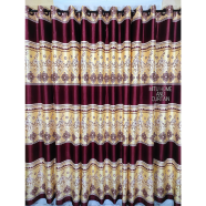 Mitu Home and Curtain 4 Kuchi Indian Synthetic Window Protector Porda (45×80 Inch) image