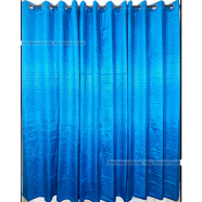 Mitu Home and Curtain 4 Kuchi Net Denim Synthetic Window Protector Porda (45×80 Inch) image