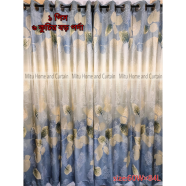 Mitu Home and Curtain 6 Kuchi Thick Synthetic Window Protector Porda (60×84 Inch) image