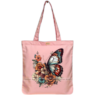 Mitu Home and Curtain Premium Zipper Canvas Tote Bag Trendy Women Shopping University And College Bag image