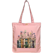Mitu Home and Curtain Premium Zipper Canvas Tote Bag Trendy Women Shopping University And College Bag image