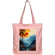 Mitu Home and Curtain Premium Zipper Canvas Tote Bag Trendy Women Shopping University And College Bag image