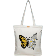 Mitu Home and Curtain Premium Zipper Canvas Tote Bag Trendy Women Shopping University And College Bag image