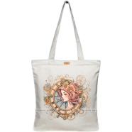 Mitu Home and Curtain Premium Zipper Canvas Tote Bag Trendy Women Shopping University And College Bag image