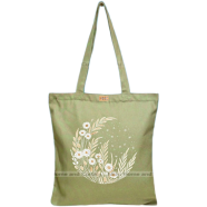 Mitu Home and Curtain Premium Zipper Canvas Tote Bag Trendy Women Shopping University And College Bag image