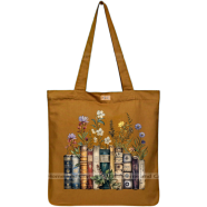 Mitu Home and Curtain Premium Zipper Canvas Tote Bag Trendy Women Shopping University And College Bag image